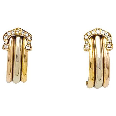 boucle d'oreille diamant cartier|boucles de oreille de luxe.